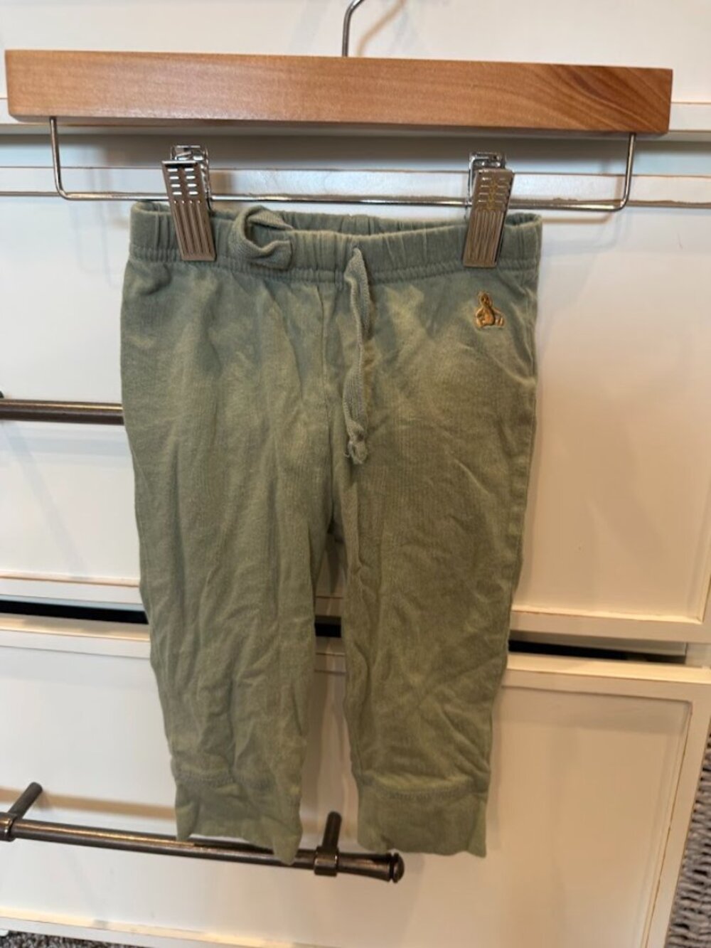 Baby GAP Baby Brannan Green Jogger Pants | 6-12M